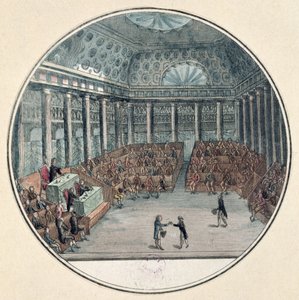Los diputados de la comuna reunidos en la Asamblea Nacional, 17 de junio de 1789 de French School